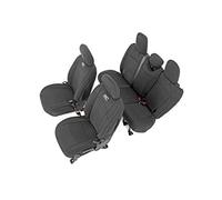 Rough Country Fundas de Asiento de Neopreno para Jeep Wrangler JL 18-22 | 4 Puertas - 91012
