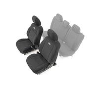 Rough Country Fundas de Asiento Delantero de Neopreno para Tacoma 2016-2020 - 91030, Color Negro