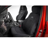 Rough Country Fundas de asiento delantero y trasero de neopreno para Toyota Tacoma 2024 - 91062