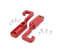 Rough Country Ganchos de Remolque forjados para Jeep Grand Cherokee 15-22 | Rojo - RS133.