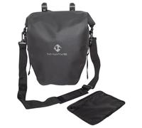 Rough Ride II Rack Black Series - Alforja para Bicicleta (Impermeable, 15 L) M-Wave