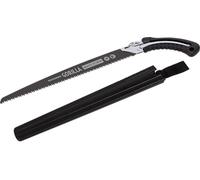 Roughneck Gorilla Fast Cut Pruning Saw with 350mm Blade, Triple Ground Teeth & PTFE Coating, Heavy-Duty Chrome Plated Steel, Non-Slip Rubber Handle with Lanyard Hole & Holster