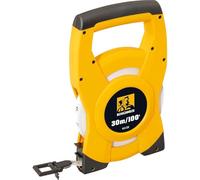 Roughneck® Gorilla ROU43320 Roughneck Cinta de fibra de vidrio de marco abierto 30m/100', Amarillo