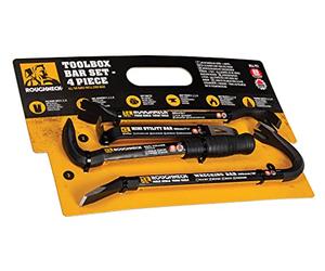 Roughneck® Gorilla ROU64951 Roughneck Toolbox - Juego de barras (4 unidades), color amarillo