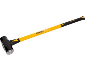 Roughneck ROU65636 Marteau avec poignée en fibre de verre durable avec poignée absorbant les chocs 7,3 kg, noir