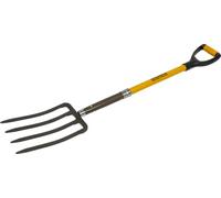 Roughneck ROU68140 Grabgabel, Gelb und Schwarz