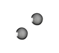 ROUHO 2 Piezas Premium Luminoso Bisel Punto Marcador, Insertos Cerámica Reemplazo Lumen Pip Compatible para Rolex Submariner GMT Master II-Plata + Cian