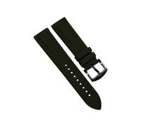 ROUHO 22mm Correa de Caucho Silicona, Impermeable Transpirable con Pasadores de Liberación Rápida para Citizen BN0191-55L BN0193-17E-Negro + Negro Hebilla