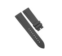 ROUHO 22mm Correa de Caucho Silicona, Impermeable Transpirable con Pasadores de Liberación Rápida para Citizen BN0191-55L BN0193-17E-Gris
