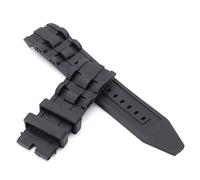 ROUHO 26 Mm De Goma Negro Reloj Banda Correa para Invicta Pro Diver 6977-6978-6981-6983