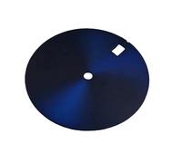 ROUHO 28.5mm Esfera Fecha Reloj Metal Reemplazo, Piezas Modificación Reloj para Movimiento Automático NH35 NH36-#1