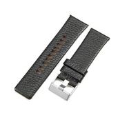 ROUHO 28mm Clásica Cuero Pulsera Reloj Atemporal Versátil Repuesto Hombre Correa Reloj para Diesel DZ4283 DZ4305 DZ4318 DZ4290 DZ4292