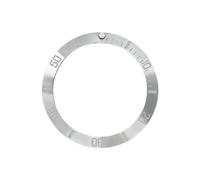 ROUHO 38mm*30.6mm Cerámica Bisel Reloj, Anillo Reloj Inserto Bisel Repuesto, Incrustación Frontal Pulida Componente para Rolex Oyster Perpetual Submariner-A1