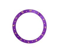 ROUHO 38mm Bisel de Reloj Aleación Árabe Inserto Repuesto Anillo Inclinado Esfera Inlay 30,7mm Relojería para Seiko SKX007 - A5