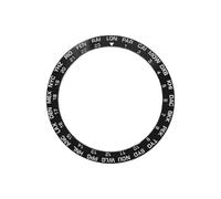 ROUHO 38mm Bisel de Reloj Aleación Inserto Ciudad Anillo de Relojería Inclinado Esfera Inlay 30,7mm Pieza para Seiko SKX007 - A3