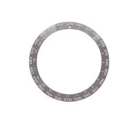 ROUHO 38mm Bisel de Reloj Cerámica Inserto Ciudad Mundo Anillo de Relojería Esfera Inlay 30,7mm Reposición para Seiko SKX007 - A11