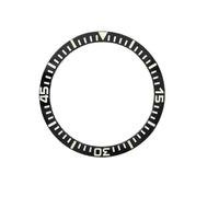 ROUHO 38mm Bisel de Reloj Cerámica Inserto Luminoso Anillo Pulido Plano Inlay 31,5mm Estilo Set Pieza para Seiko SKX007 - A1