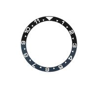 ROUHO 38mm Cerámica Bisel Reloj, Anillo Reloj Repuesto, Inserto Bisel Pulido Componente Incrustación Esfera 31.5mm para Seiko SKX007-A11