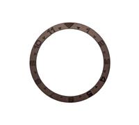ROUHO 38mm Inserto Bisel Reloj Metal Reemplazo Anillo Hora Dual Componente Incrustación Esfera Arenada 31,5mm para Rolex Yacht-Master-A7