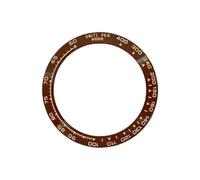 ROUHO 39,3mm Inserto Bisel Reloj Cerámica Anillo Taquímetro Repuesto Componente Incrustación Esfera Pulida Cronómetro 31,2mm para Rolex Cosmograph Daytona 116500-A1