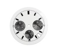 ROUHO 39,5mm Caja Reloj Kit, Ajuste para Movimiento Cuarzo VK63 32,5mm Esfera, Inserto Bisel Acero Inoxidable Reloj Modificación Partes para Rolex Cosmograph Daytona-O 7
