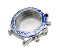 ROUHO 39,5mm Reloj Mod Caja Ajuste para Movimiento Cuarzo VK63, Corona Roscada Reloj Modificación Partes para Tissot PRX-G