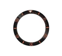 ROUHO 40mm Bisel de Reloj Cerámica Inserto Repuesto Anillo Inclinado Esfera Inlay 31,5mm Pieza Ajuste para Rolex Oyster Perpetual Sea-Dweller - A11