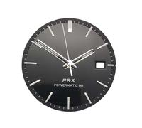 ROUHO 40mm Integrado Reloj Mod Caja + Correa Kit, Ajuste para Movimiento NH35 NH36 31,8mm Esfera, 316L Acero Reloj Modificación Partes para Tissot PRX-R