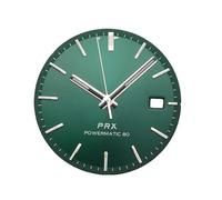 ROUHO 40mm Integrado Reloj Mod Caja + Correa Kit, Ajuste para Movimiento NH35 NH36 31,8mm Esfera, 316L Acero Reloj Modificación Partes para Tissot PRX-S