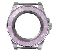 ROUHO 40mm Premium Buceo Reloj Modding Caja Kit, Ajuste para Movimiento NH35 NH36 NH34 NH38 Acero Inoxidable Resistente Agua Reloj Modificación Set para Rolex-B