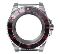 ROUHO 40mm Premium Buceo Reloj Modding Caja Kit, Ajuste para Movimiento NH35 NH36 NH34 NH38 Acero Inoxidable Resistente Agua Reloj Modificación Set para Rolex-C