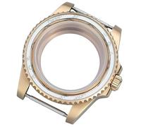 ROUHO 40mm Reemplazo Reloj Mod Caja Cristal Zafiro PVD Chapado Acero Inoxidable Reloj Modificación Kit para Rolex-A Compatible con ETA 2824 Movimiento