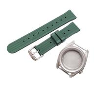ROUHO 40mm Reloj Modificación Caja, Ajuste para Movimiento NH35 NH36 3.8 Corona Posición, Reemplazo Reloj Modding Correa para Seiko-E