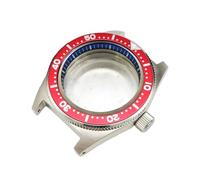 ROUHO 40mm Vintage Caja Reloj Kit, Ajuste para Movimiento Automático NH35 NH36, Azul AR Revestimiento Retro Buceo Caja Reloj para Seiko SLA017 62MAS-C 3