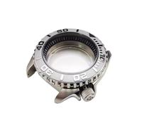 ROUHO 42mm Caja Reloj Kit Doble Cúpula Cristal Zafiro Buceo Inserto Bisel, Ajuste para Movimiento NH35 NH36, Reloj Mod Partes para Seiko SKX007-H 2