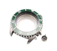 ROUHO 42mm Caja Reloj Kit Doble Cúpula Cristal Zafiro Buceo Inserto Bisel, Ajuste para Movimiento NH35 NH36, Reloj Mod Partes para Seiko SKX007-H 6