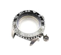 ROUHO 42mm Caja Reloj Kit Doble Cúpula Cristal Zafiro Buceo Inserto Bisel, Ajuste para Movimiento NH35 NH36, Reloj Mod Partes para Seiko SKX007-H 5