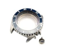 ROUHO 42mm Caja Reloj Kit Doble Cúpula Cristal Zafiro Buceo Inserto Bisel, Ajuste para Movimiento NH35 NH36, Reloj Mod Partes para Seiko SKX007-H 13