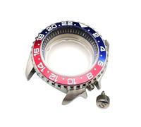 ROUHO 42mm Caja Reloj Kit Doble Cúpula Cristal Zafiro Buceo Inserto Bisel, Ajuste para Movimiento NH35 NH36, Reloj Mod Partes para Seiko SKX007-H 11
