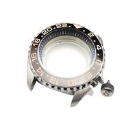ROUHO 42mm Caja Reloj Kit Doble Cúpula Cristal Zafiro Buceo Inserto Bisel, Ajuste para Movimiento NH35 NH36, Reloj Mod Partes para Seiko SKX007-H 3