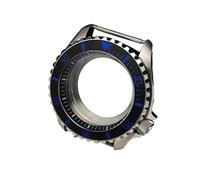 ROUHO 42mm Caja Reloj Kit Mod, Compatible con Movimiento NH35 NH36, 3.8 Posición Corona Fondo Vidrio Caja Reloj para Seiko SKX007 / SKX009-A 19