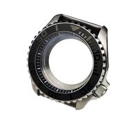 ROUHO 42mm Caja Reloj Kit Mod, Compatible con Movimiento NH35 NH36, 3.8 Posición Corona Fondo Vidrio Caja Reloj para Seiko SKX007 / SKX009-A 16