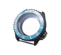 ROUHO 42mm Caja Reloj Kit Mod, Reemplazo Caja Reloj para NH35 NH36 4R 7S Movimiento Automático, 22mm Asas 28,5mm Esfera para Seiko Submariner SKX007 / SKX009-E