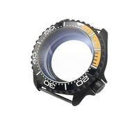 ROUHO 42mm Caja Reloj Kit Mod, Reemplazo Caja Reloj para NH35 NH36 4R 7S Movimiento Automático, 22mm Asas 28,5mm Esfera para Seiko Submariner SKX007 / SKX009-T