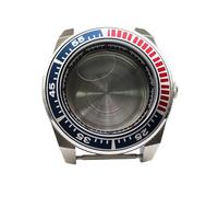 ROUHO 42mm Geométrico Buceo Caja Reloj, Ajuste para Movimiento NH35 NH36 Corona Roscada, Anillo Capítulo Reemplazo Reloj Modificación Kit para Seiko Prospex Samurai-C