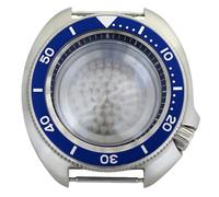 ROUHO 44mm Cojín Forma Reloj Mod Caja, Ajuste para Movimiento NH35 NH36 19mm Asas, Retro Reemplazo Buceo Reloj Modificación Kit para Seiko-V