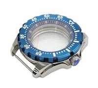 ROUHO 44mm Robusto Buceo Mod Caja con Inserto Bisel, Ajuste para Movimiento NH35 NH36 28,5 Esfera, Acero Inoxidable DIY Reloj Modificación Kit para Seiko Prospex-F