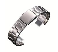 ROUHO Accesorios Brazalete de Reloj Acero Inoxidable Liberación Rápida Hebilla Desplegable Reemplazo Piezas Correa Reloj-Plata 1 20mm