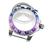 ROUHO Acero Inoxidable 40mm Reloj Modificación Kit, Ajuste para Movimiento 8215 8200 3804 2813 8205 28,5mm Esfera, Plano Bisel Giratorio Caja Reloj para Rolex Submariner GMT-Master-F 2