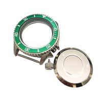 ROUHO Acero Inoxidable Buceo Caja Reloj 42mm Inserto Cerámica, para Movimiento Automático NH35 28,5mm Esfera, 3.8 Corona Caja Reloj para Seiko SKX007-# 1